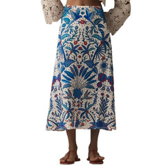 Casual Fashion All-matching Printed Skirt - kinko