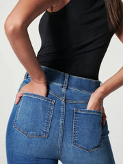 Full Size High-Waisted Flare Jeans Plus Size - kinko
