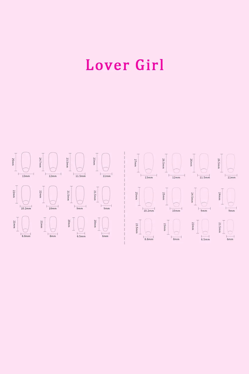 SO PINK BEAUTY Press On Nails 2 Packs - kinko