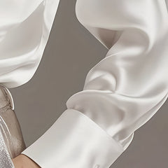 European And American Quality Embroidery Top Shirt Loose - kinko