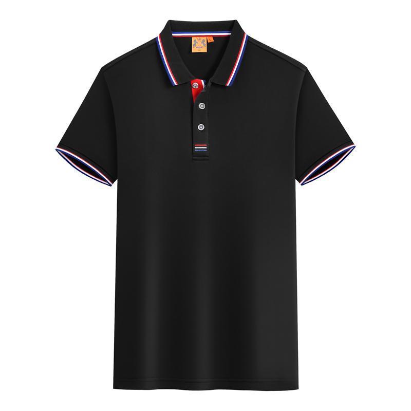 Summer Lapel Short Sleeve Polo Shirt - kinko
