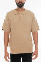 WEIV Men's Full Size Charlie Brown Shirt Short Sleeve Polo Plus Size - kinko