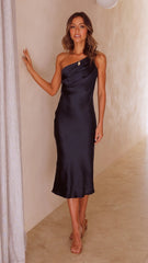 Back Lace Up Slim Fit Dress - kinko