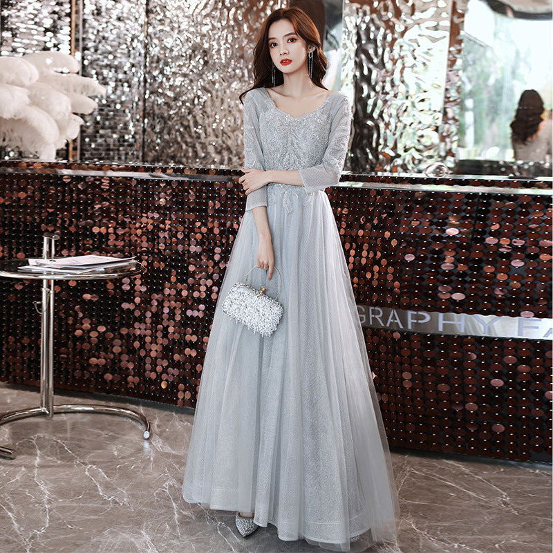 Summer Banquet Temperament Elegant Evening Dress - kinko
