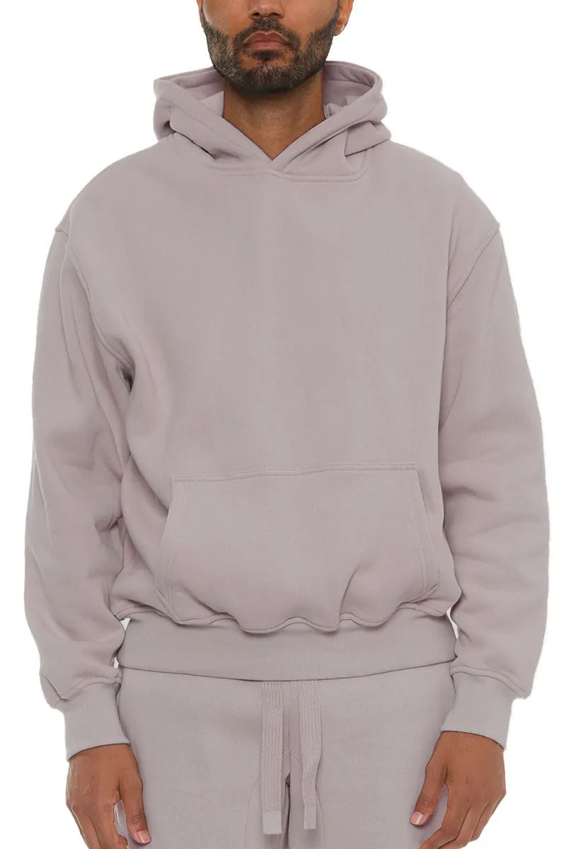 WEIV Men's Full Size Premium Cotton Blend Hoodie Plus Size - kinko