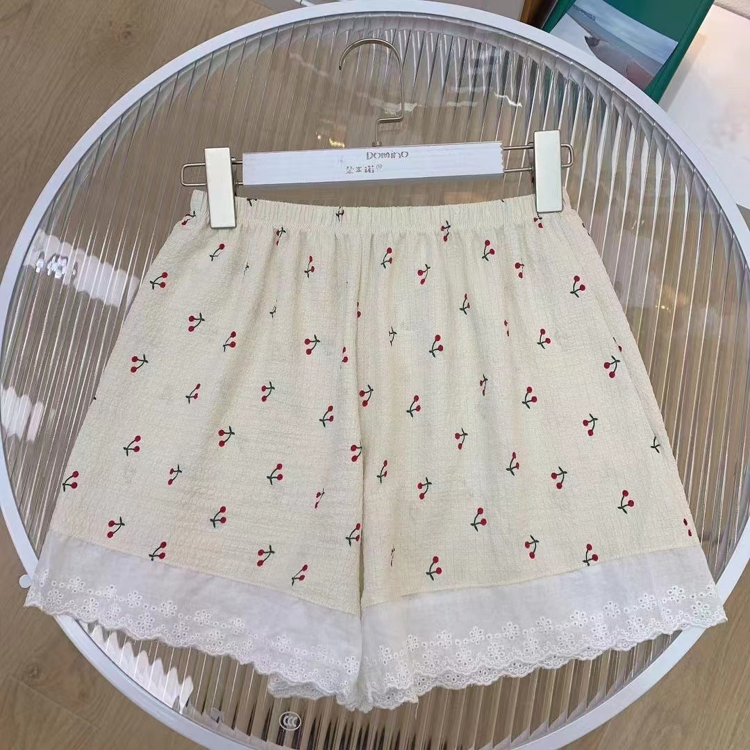 Spring And Summer New Cute Girl Home Shorts - kinko