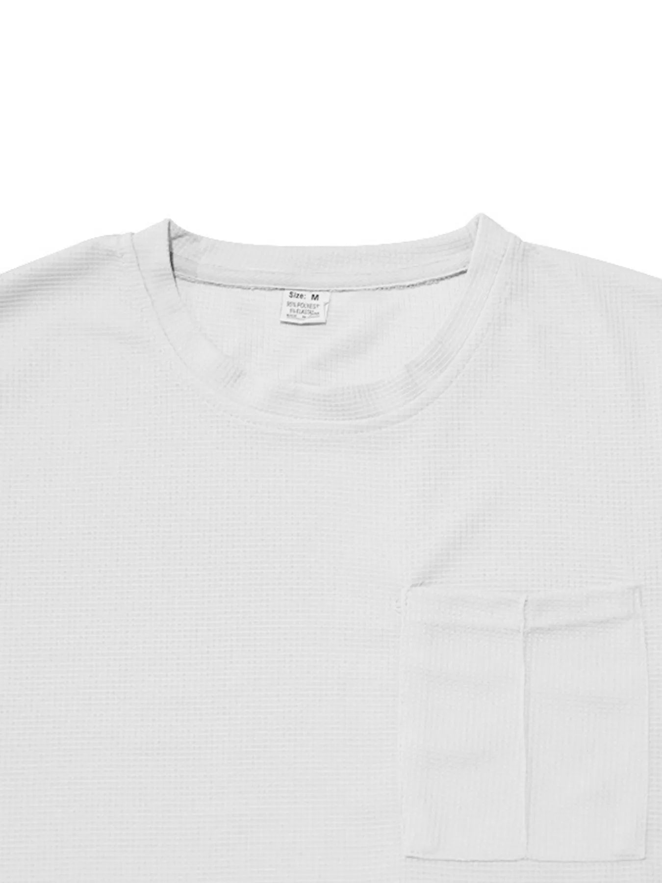 Men's Full Size Round Neck Short Sleeve Top and Shorts Set Plus Size - kinko