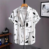 Men's 3D Printed All-matching Retro Fashion Shirt - kinko
