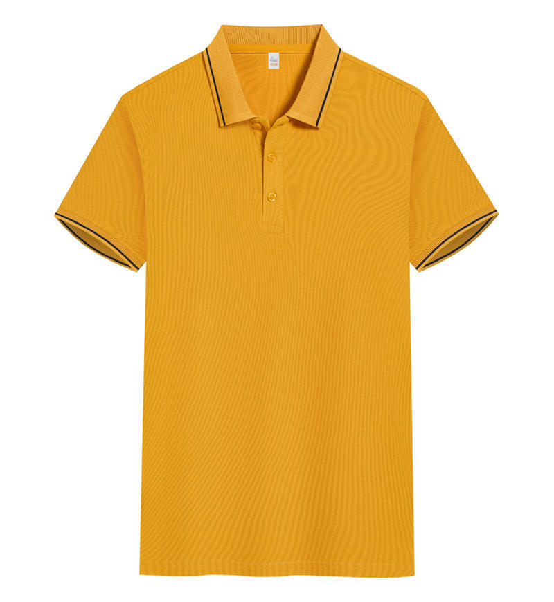 Polo Shirt Short Sleeve Lapel Printing Overalls - kinko