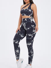 4pack Tie-dye Yoga Pants - kinko