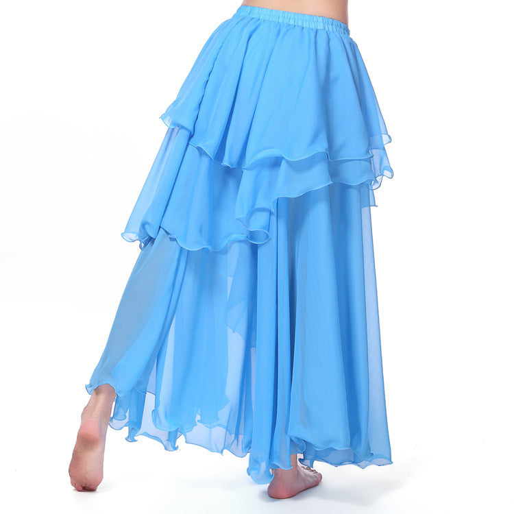 Fashion Chiffon Four Layers Cake Dress Women - kinko