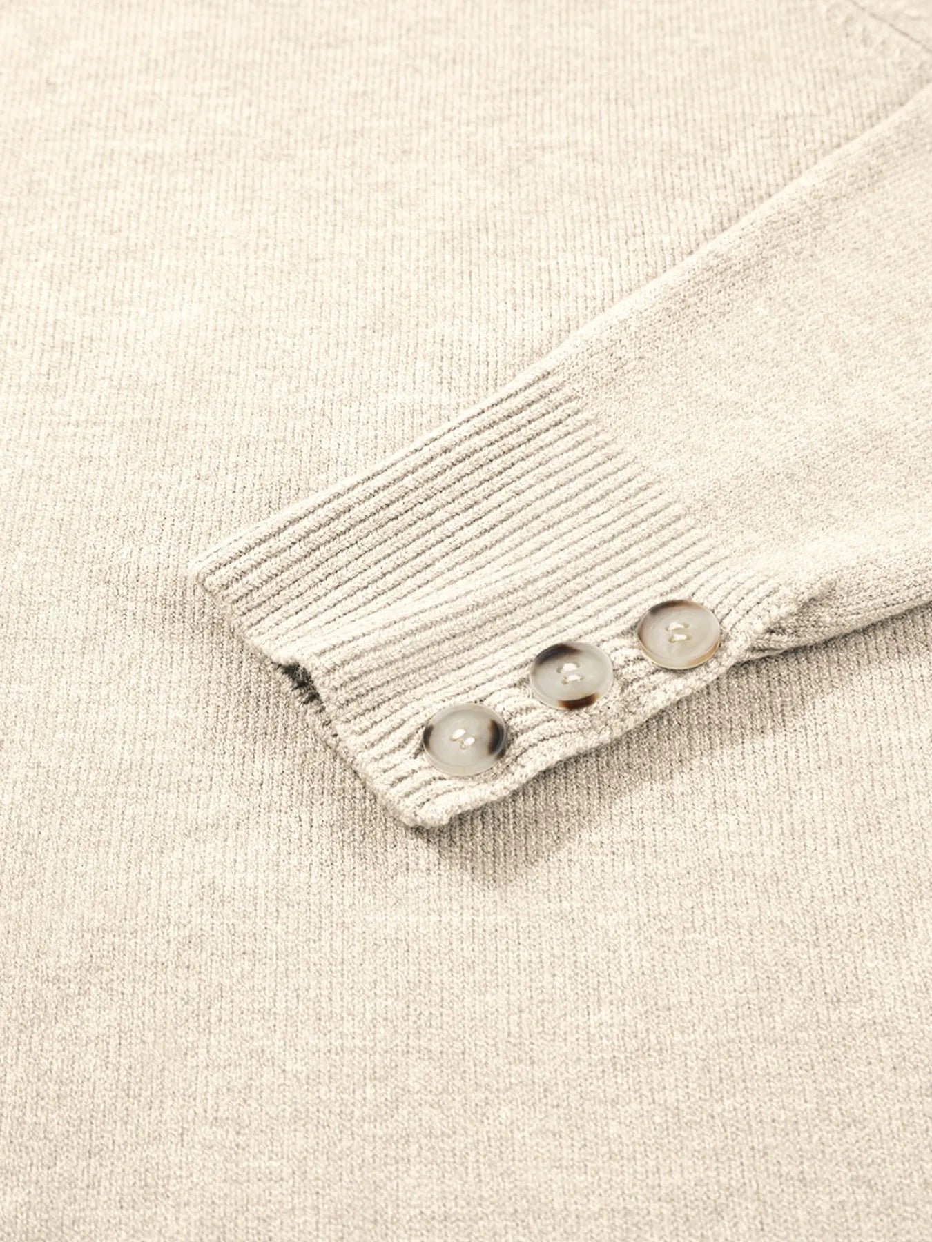 Crew Neck Long Sleeve Sweater - kinko