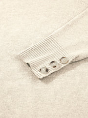 Crew Neck Long Sleeve Sweater - kinko