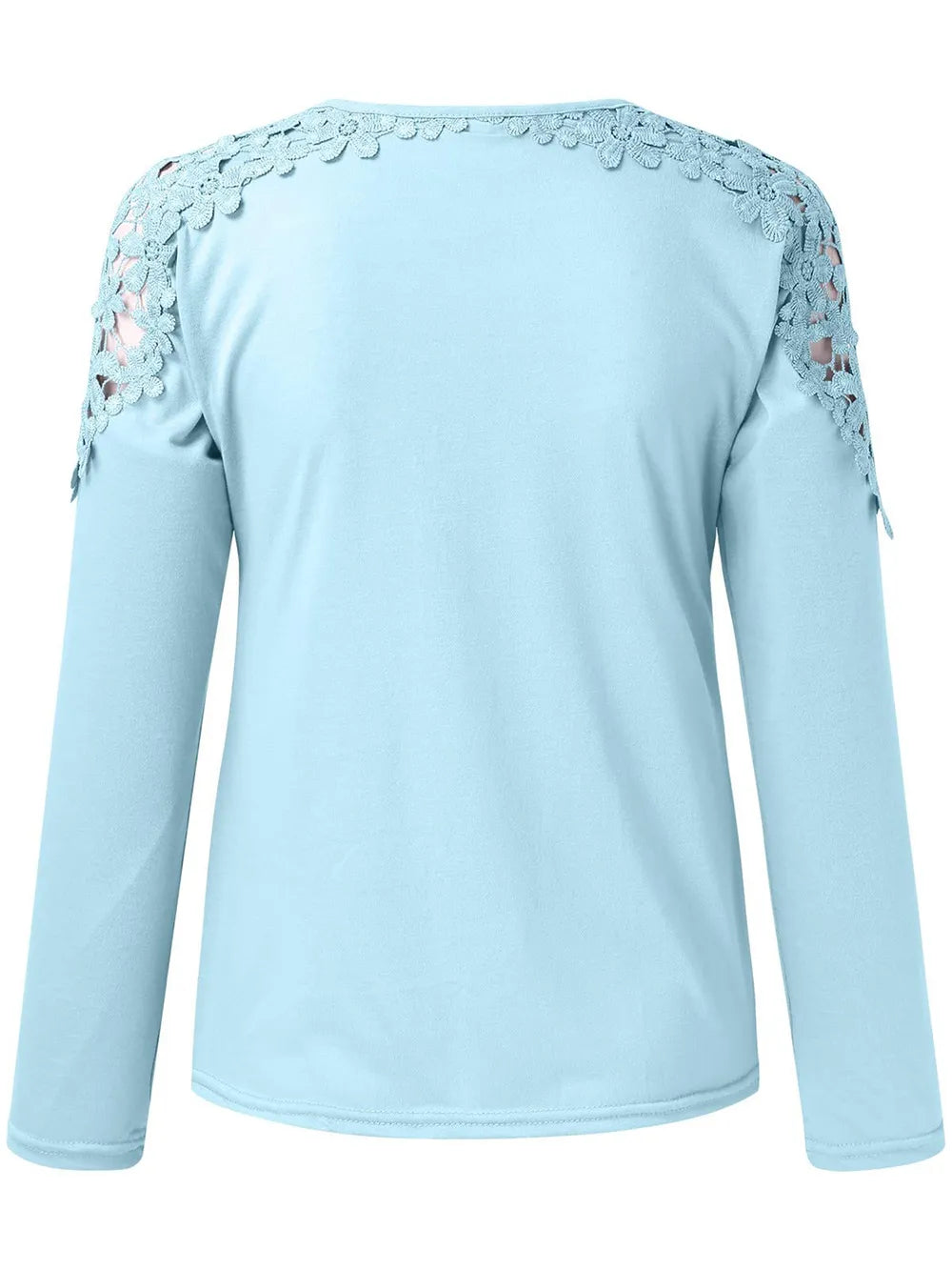 Full Size Cutout Round Neck Long Sleeve T-Shirt - kinko
