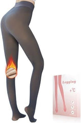Black See-through Plus Size Women's Leggings - kinko