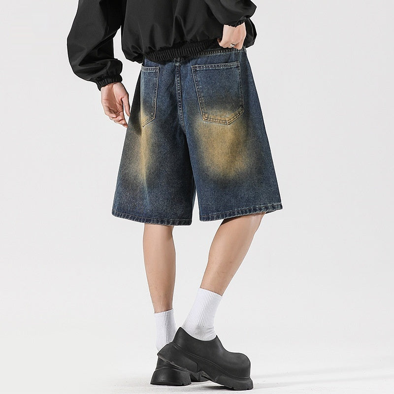 American High Street Make Old Ripped Jeans - kinko