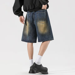 American High Street Make Old Ripped Jeans - kinko