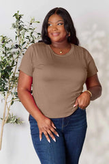 Basic Bae Full Size Round Neck Short Sleeve T-Shirt - kinko