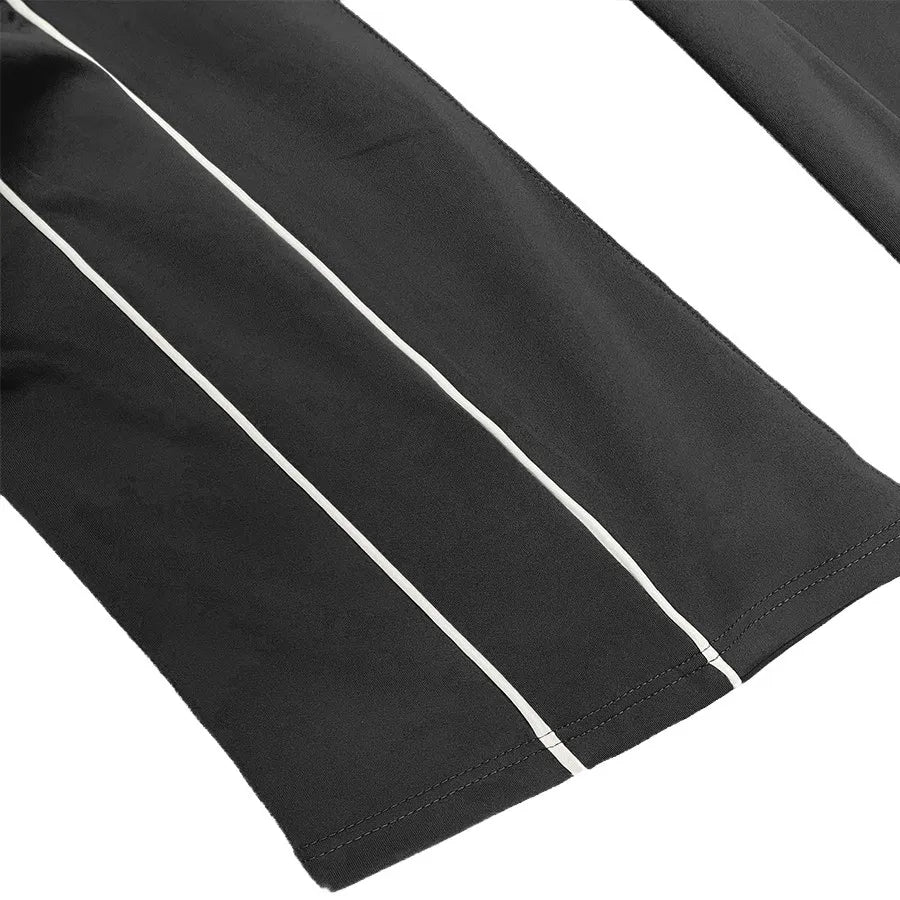 WEIV Men's Zip Up Jacket and Flared Pants Set - kinko