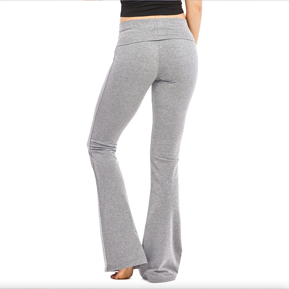 Skin-friendly Yoga Home Flared Pants Leisure Sports - kinko
