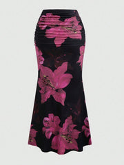 A- Line Skirt Leisure Vacation Long Women's Clothing - kinko