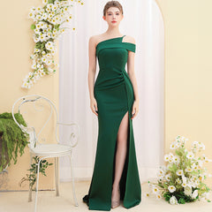Female Temperament Ladies Banquet Long Fish Tail Dress - kinko