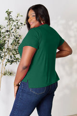Basic Bae Full Size Round Neck Short Sleeve T-Shirt - kinko