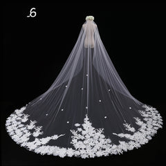 Bride Wedding Master Wedding Veil Long Long Tail - kinko
