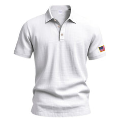 American Summer Linen Short Sleeve Men Clothing