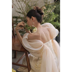 Outdoor Travel Shooting Light Yarn Dress Skirt - kinko