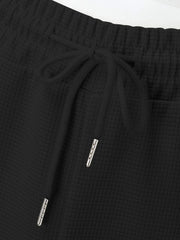 Men's Full Size Zip Up Top and Pants Set Plus Size - kinko