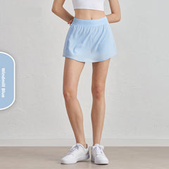 Cool And Refreshing Sense Sun Protection Yoga Comfort And Casual Lining Compression Pants Design Tennis Skirt Female - kinko