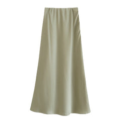 High-grade Silk Mid-length High-end Fishtail Long Skirt - kinko