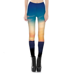 Women's Sports Workout Elastic Hip Lift Leggings - kinko