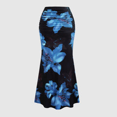 A- Line Skirt Leisure Vacation Long Women's Clothing - kinko