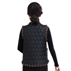 Middle-aged And Elderly Fall Winter Coat Mom Vest