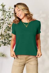 Basic Bae Full Size Round Neck Short Sleeve T-Shirt - kinko