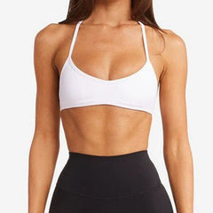 Yoga Vest Female With Chest Pad Sports Workout Bra - kinko