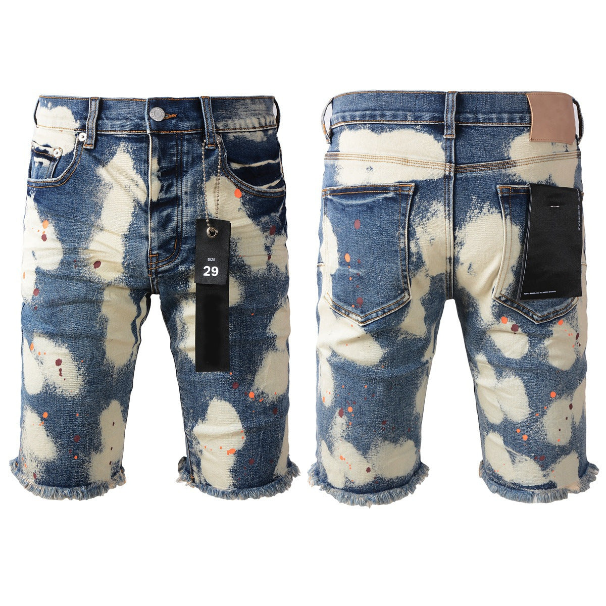 Personal Leisure Washed Light Color All-matching Jeans - kinko