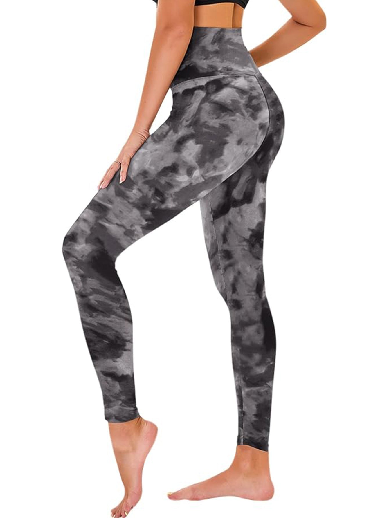Leggings - Cropped High-rise Print 3 Pieces - kinko
