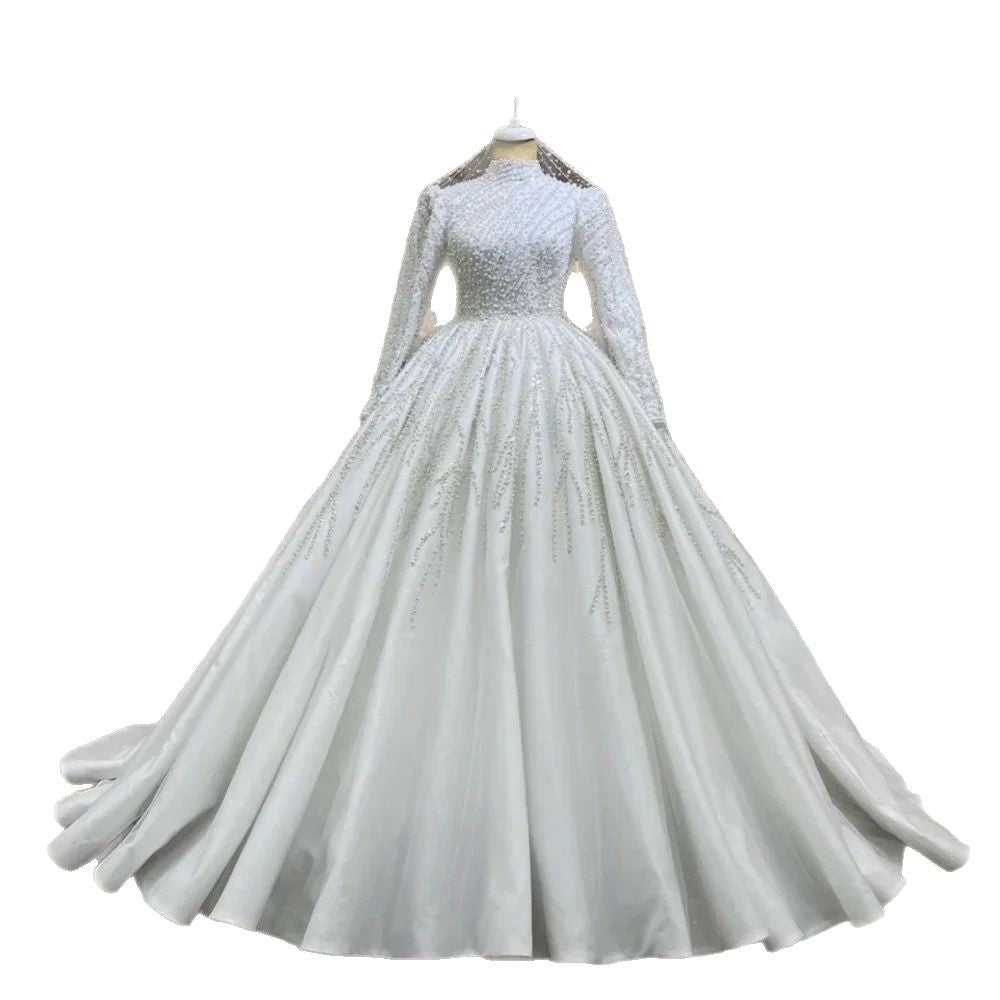 Bride Owner Wedding Dress Trailing Wedding Pettiskirt - kinko