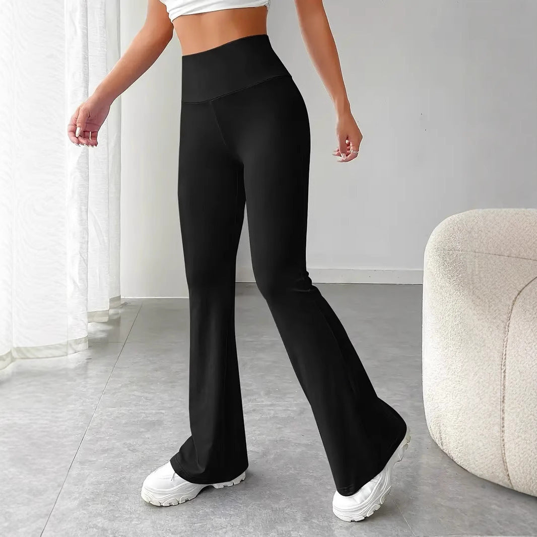Skin-friendly Yoga Home Flared Pants Leisure Sports - kinko
