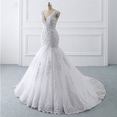 Mermaid Light Wedding Dress Sexy Trailing Luxury Sen Is Thin Bride French Retro - kinko