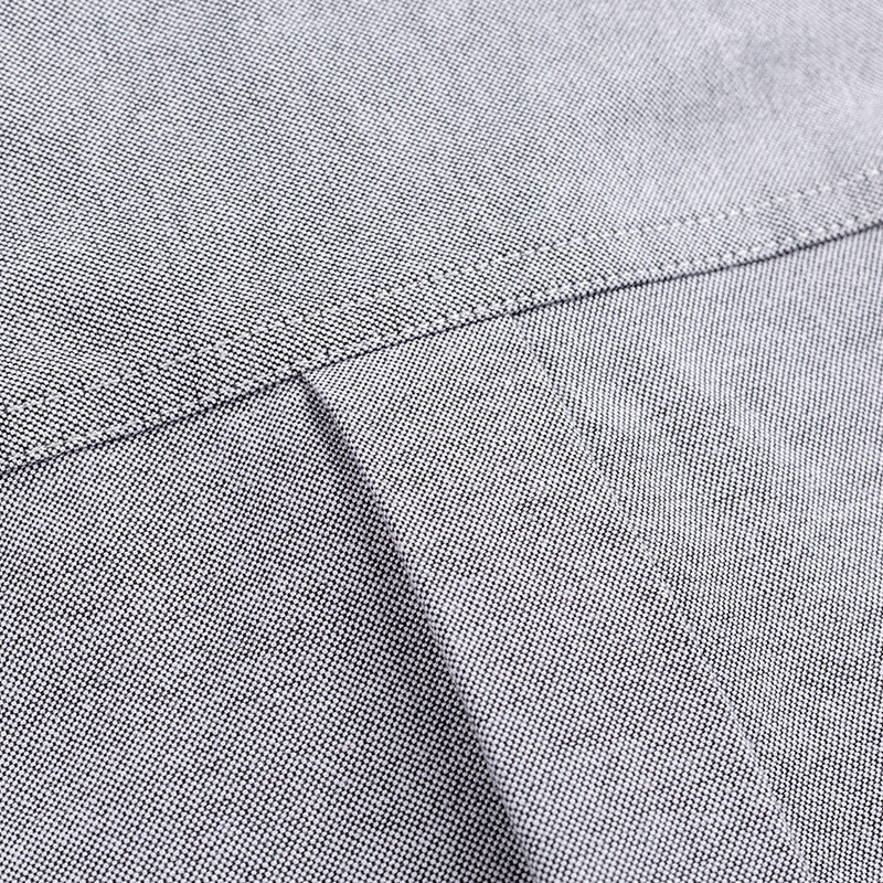 Pure Cotton Washed Oxford Woven Shirts Men - kinko