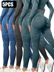 5PACK Active Yoga Pants - kinko
