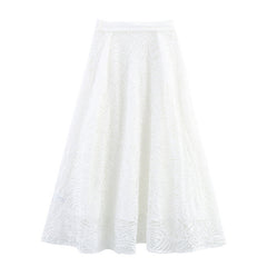 Texture Simple Style Women's Overskirt - kinko