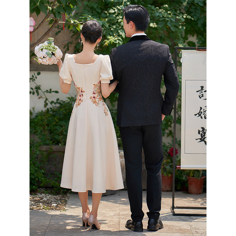 New High-end Banquet Little Evening Dress Women - kinko