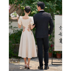 New High-end Banquet Little Evening Dress Women - kinko