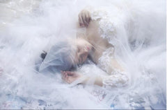 Bridal Wedding Veil Widened Tail - kinko