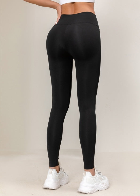 Plus Size Fleece-lined Thicker Cashmere Leggings - kinko